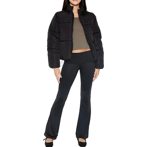 Ladies Breathable Windproof <b>Bubble</b> Puffer Jacket OEM Factory Custom Winter Coat Comfortable Puffer Jackets Customized OEM - Product Image 3