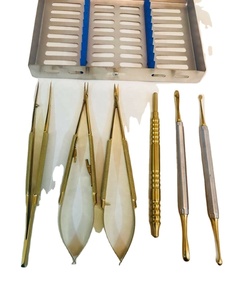 Kit de Microcirugía Dogmatic International Castroviejo DM2230, Certificado CE, Reutilizable, Manual, de Acero Inoxidable, Color, Instrumento Dental - Product Image 4