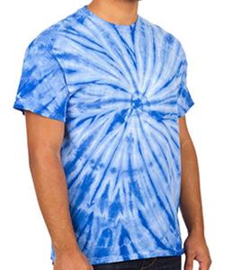 Vente chaude Hommes Custom Made Tye Dye T-shirts Professionnel Fabriqué avec Multi Couleurs 100% Coton - Product Image 3