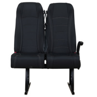 Siège passager M2 inclinable de luxe pour autocar urbain, interurbain, minivan, minibus, véhicule utilitaire et fourgonnette