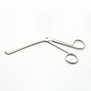 Profesional ENT Blakesley Nasal 4Mm X 10Mm 45 grados Manual ligero fórceps herramienta quirúrgica OEM FABRICANTE DE ACERO INOXIDABLE - Product Image 1