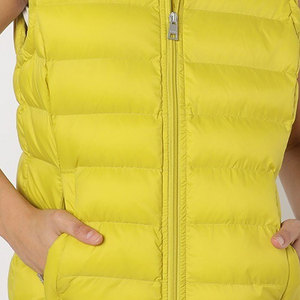 Chaleco acolchado ligero elegante de calidad superior de fábrica directa para mujer, forro de nailon, tela de lona, transpirable de alta venta - Product Image 6
