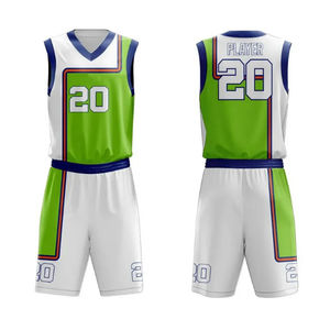Uniformes de Baloncesto Personalizados de la Mejor Calidad, Transpirables, de Secado Rápido, Antibacterianos, 100% Poliéster, Ropa Deportiva Nueva - Product Image 1