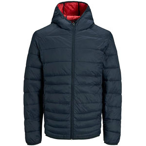 Blousons matelassés pour hommes 2026 – Personnalisation OEM, chauds, décontractés, style urbain, vêtements d'extérieur d'hiver, blouson matelassé zippé sur mesure pour homme - Product Image 1