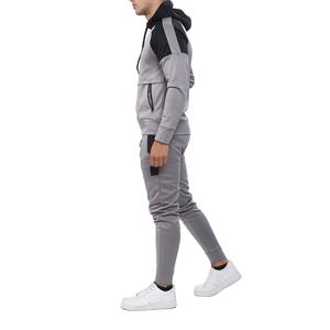 Fabrica moda hombres chándal Color sólido hombres chándal ropa Casual hombres chándal 2026 - Product Image 3