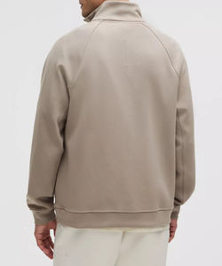 Sudadera con Cuello Redondo y Cierre de Cremallera de un Cuarto, Transpirable, Duradera, para Hombre, Estilo Urbano, Suave, Cálida, para Invierno, Ropa de Calle - Product Image 2