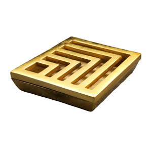 Hot Diamond Shape Home Desktop Ash Holder Accesorios para fumar Lujos duraderos Cenicero de metal Vajilla - Product Image 1