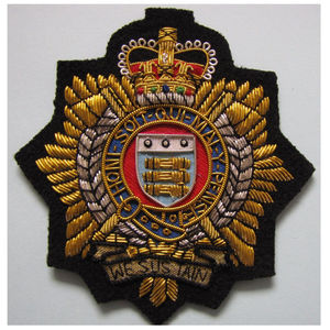 Haute qualité sur mesure américain tactique uniforme Blazer Badge brodé à la main magnétique coudre Sequin décoration tissu - Product Image 5