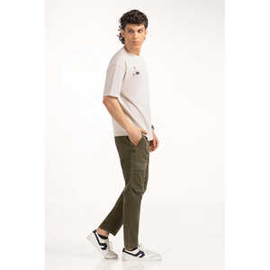 เสื้อยืด Relax Fit ผ้าคอตตอนเจอร์ซีย์ 100% รุ่น MN-TS-SS25-018 หนัก 240 กรัม พิมพ์ลายดิจิตอล ระบายอากาศได้ดี พร้อมลายพิมพ์โลโก้แบบเต็มตัว - Product Image 4