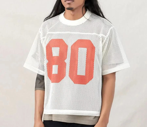 Camisetas de rugby transpirables de secado rápido de primera calidad, camiseta personalizable para relajarse todos los días, ropa cómoda de fútbol de estilo OEM - Product Image 3