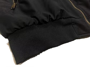 Custom Embroidery Logo Polyester/Nylon Slim Stand Collar Vintage Motor Jacket Casual Reversible Waterproof High Collar Jackets - Product Image 4