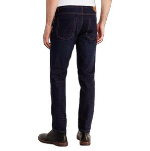 กางเกงยีนส์เดนิมผู้ชายดีไซน์ใหม่สั่งทำพิเศษ พร้อมปักโลโก้และออกแบบเอง ทรงเอวกลางเข้ารูป สวมใส่สบายๆ สำหรับผู้ชาย - Product Image 2