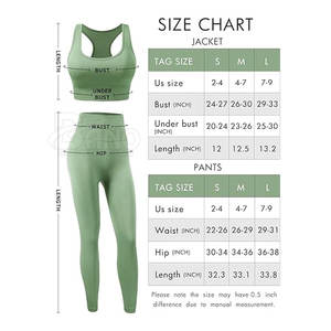 Ropa de gimnasia femenina Conjunto de yoga Sujetador deportivo acolchado Mujeres sin costuras Push up Fitness Wear Conjunto de yoga para adultos - Product Image 6