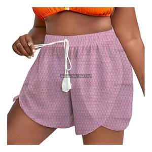 Shorts de plage confortables et uniques pour femmes 2026 avec cordon de serrage à la taille – Vente en gros, haute qualité, dernier style - Product Image 1