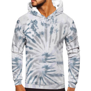 Sublimado Tie Dye Hoodies Hombres Color Poliéster Personalizado de alta calidad Sudaderas con capucha por encargo para hombre - Product Image 1