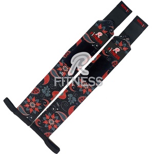 RC Fitness Wear - Muñequeras Deportivas Personalizadas en Oferta, Cierre de Velcro de Neopreno, Protección Integral para Levantamiento de Pesas - Product Image 2