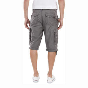Shorts de jogging décontractés pour hommes, personnalisés et tendance, en toile tricotée 100% coton, anti-froissement, séchage rapide, respirant, taille élastique, été - Product Image 5