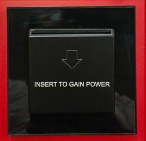 Interruptor de Ahorro de Energía 230V para Habitaciones de Hotel, Material de Vidrio, 2 Gang, con NFC, 40 Amperios, Domótica Fox FD-HKCP - Product Image 6