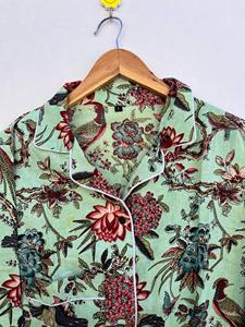 La ropa de dormir 100% de algodón más vendida, ropa de noche, conjuntos de pijama de 2 piezas para mujeres para compradores genuinos al por mayor a precio a granel OEM - Product Image 4