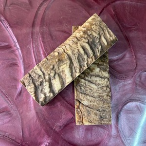 แผ่นแตรแกะขัดเงาพร้อมสลักขนาดสำหรับมีดดีไซน์ตามธรรมชาติ - Product Image 2