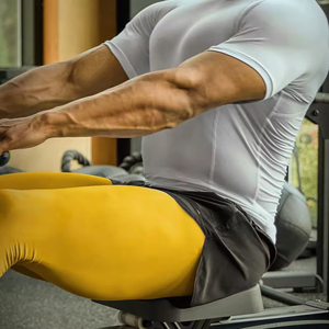 กางเกงรัดกล้ามเนื้อแบบยืดหยุ่นสูง ระบายเหงื่อได้ดี สำหรับฝึกซ้อม MMA ทนทาน คุณภาพสูงสำหรับผู้ชาย กางเกงรัดรูปเอวยางยืด แห้งเร็ว - Product Image 3