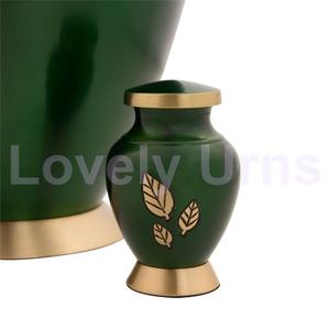 Arbre de vie en laiton souvenir Mini urnes Boîte en velours gratuite - Product Image 4