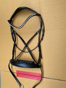 บังเหียนบิทเลสสำหรับม้าหนังบิตคริสตัล - Product Image 3