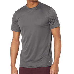 Anti-rides 100% coton vente en gros de haute qualité Polyester t-shirts Sublimation t-shirts plaine impression personnalisée blanc noir bleu - Product Image 2