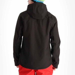 Chaqueta Bomber con Capucha y Cuello Camisero, Impermeable y Resistente al Viento, para Hombre, Estilo Casual, Nueva Llegada 2025, Alta Calidad, Poliéster/Nylon Canvas - Product Image 4