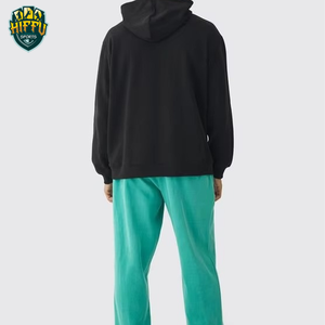 Conjunto Deportivo Informal, Chándal para Correr, 100% Algodón, Logotipo Serigrafiado, Pantalones y Sudadera con Capucha para Hombre - Product Image 2