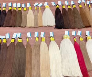 Extensions de cheveux en vrac vente chaude expédition dans le monde entier couleurs personnalisables prix de gros de l'usine du Vietnam - Product Image 5