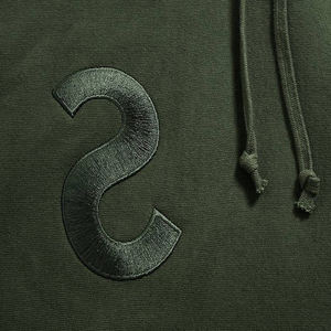 ร้อนขายฤดูใบไม้ร่วงและฤดูหนาวของผู้ชาย100% ผ้าฝ้ายหนาขนแกะที่เรียบง่ายปักธรรมดา Hoodie และเสื้อกันหนาว - Product Image 3