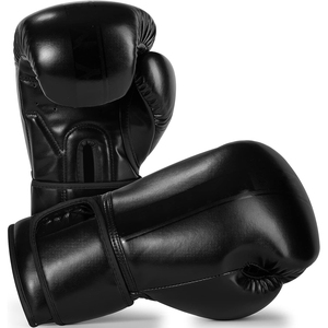 Gants de boxe en cuir de peau de vache véritable personnalisés multicolores durables et confortables pour le combat et l'entraînement professionnels - Product Image 1
