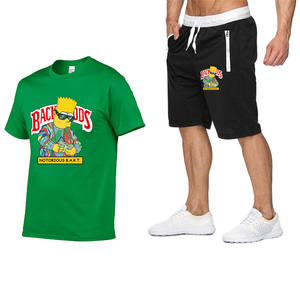 ชุดเสื้อตัวสั้นและแขนกุดสำหรับผู้ชายและผู้หญิงชุดเสื้อ100% ผ้าฝ้ายลายปักโลโก้แบบออกแบบได้ตามต้องการสำหรับฤดูร้อน - Product Image 3