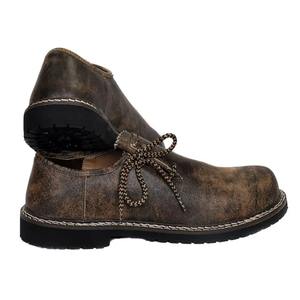 Chaussures de course de moto en cuir unisexes entièrement personnalisées avec logo, engrenages d'équitation d'hiver, design de protection en cuir véritable, grande taille, OEM - Product Image 4