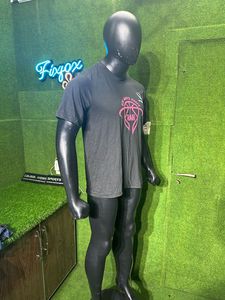 T-shirts pour hommes vente en gros à la mode d'été coupe ample manches courtes 100% coton imprimé col rond T-shirt personnalisé pour hommes - Product Image 3