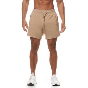 Hot Selling Custom <b>Men's</b> Gym Fitness Sportswear <b>Shorts</b> Summer Spring Outdoor Training Active Wear with Solid Pattern - Product Image 1