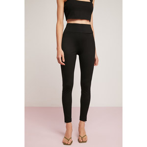 Leggings ETHIQUET Olga para Mujer, Texturizados, Ajustados, con Cintura Elástica y Puños Elásticos - Product Image 1
