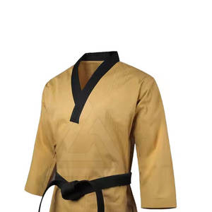 Costumes Kimono Karaté Jiu Jitsu en coton confortable pour adultes Vêtements d'entraînement d'arts martiaux - Product Image 2