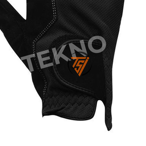 Offre Spéciale Gants de golf de fitness à doigts complets pour hommes Nouveau design de haute qualité en cuir véritable Cabretta Gants de golf doux et élégants - Product Image 6