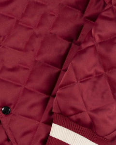 แจ็กเก็ตบอมเบอร์สำหรับผู้ชายแจ็คเก็ตบอมเบอร์ระบายอากาศได้ดีสไตล์สตรีทใส่สบาย - Product Image 4