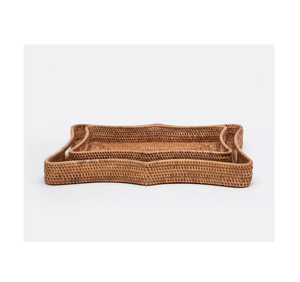 Plateau en rotin d'excellente conception Meilleur fournisseur de plateau de service en rotin Plateau de petit déjeuner personnalisé de conception créative - Product Image 4