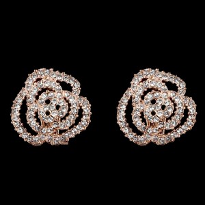 Boucles d'oreilles fantaisie pour femmes - Dorées - Product Image 1