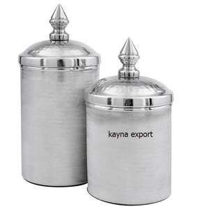 Recipiente metálico de hierro para almacenamiento de alimentos, cubierta de contenedor de almacenamiento de alimentos con recubrimiento de polvo impreso elegante, precio al por mayor, almacenamiento para condimentos - Product Image 6