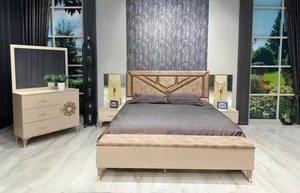 Bonito aglomerado de MDF, muebles de dormitorio modernos para oficina en casa, Hotel, Villa, granja, almacén, juegos de dormir cómodos - Product Image 5