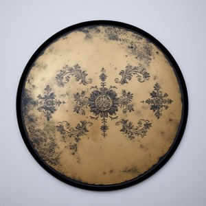 Placa de cargador de resina Ocean Tide, diseño de Color personalizable, estilo Art Deco moderno, ondas inspiradas, tonos azules calmantes para - Product Image 4