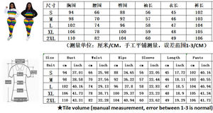 Ensemble 2 pièces pour femmes, sweat-shirt à manches longues décontracté uni et pantalon taille plus, longueur cheville, hiver 2024 - Product Image 6