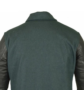 2025 New Winter Street Wear Style Adult Size Canvas Stand Hooded Breathable Letterman <b>Jackets</b> Front Customized Printing Latest - Product Image 6