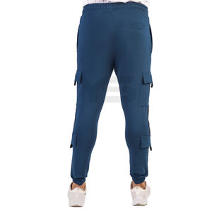 2024 printemps et été hommes décontracté mode survêtement léger jambe mince pantalon avec fonctionnalité multi-poches - Product Image 5