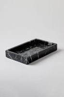 Klein wit vierkant gepolijst marmeren schaalplateau op maat gemaakt, met aangepast logo, uniek kaasplankje voor thuis, woonkamer, servies.